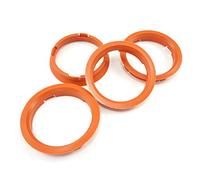 Felgenfactory 4 anneaux de centrage 74,1-66,6/74,1 mm pour Proline DBV, Orange, Plastique