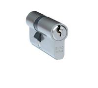FELGNER Cylindre de fermeture à double cylindre Euro | cylindre profilé serrure de porte serrure de sécurité pour portes, porte d'entrée, porte d'appartement | avec 3 clés | longeur: 25-30 mm