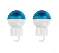 Felicafie Alarme électronique de touche de pêche avec puce intelligente, alarme de pointe de canne à pêche pour la pêche de nuit, son fort et lumière LED lumineuse, design de crochet stable (B)