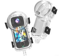 Felicafie Boîtier étanche pour Insta360 X4 Air, boîtier de plongée 50 m avec lentille PMMA AR, coque en polycarbonate résistant aux rayures, coque de protection transparente