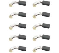 Felicafie Lot de 10 balais de charbon de rechange pour moteur électrique et perceuse électrique 5 x 8 x 15 mm