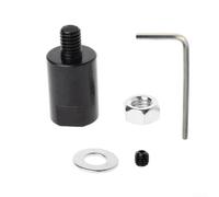Felicafie Manchon de coupleur d'arbre de moteur M6 en acier pour mandrin d'accouplement de lames de scie pour axe de 3,17 mm, 4 mm, 5 mm, 6 mm, 8 mm
