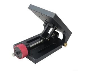 Felicafie Plate-forme de perforation d'inclinaison réglable en alliage d'aluminium, table de déplacement précis stable résistante à l'usure, pour machines de production d'équipement de test