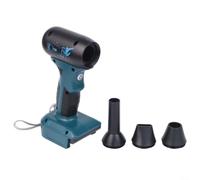 Felicafie Souffleur de feuilles portable pour batteries 18 V, pompe à air sans fil 130 000 tr/min avec 4 vitesses, réglable pour séchage de voiture (C)