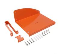 Felicafie Support mural réglable pour tronçonneuse, support de rangement en métal avec crochet de chaîne, compatible avec MS170/MS171/MS250 Organiseur de garage