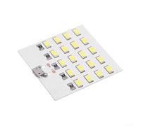 Felicafie Veilleuse USB avec 8/12/16/20 perles LED, sortie blanche 430 mA-470 mA, design portable pour chambre à coucher, couloir, crèche et camping, facile à installer (20 LED)