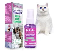 FELICALM Paris/Spray CALMANT à la VALERIANE/Anti Stress/pour Chat et Chaton/PHYTOTHERAPIE : HUILES ESSENTIELLES: VALERIANE+Camomille+ Lavande+PHEROMONE féline.