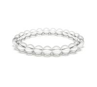Felicidade Bracelet cristal en Pierre Naturelle pour Femme - Élégance et Bien-Être au Quotidien - Lithothérapie (6 mm)