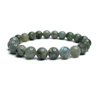 Felicidade Bracelet labradorite en Pierre Naturelle pour Femme et homme - Perles 8MM - Protection et Bien-Être au Quotidien - Lithothérapie