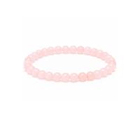 Felicidade Bracelet en Pierres Naturelles véritables Quartz Rose Perles de taille 4mm Pierres fines et Précieuses Bracelet Homme Bijoux Minéraux Cadeau Femme Cadeau Anniversaire Femme et Homme