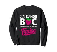 Félicitation Bachelier et Bachelière BAC Fraise Baccalauréat Sweatshirt