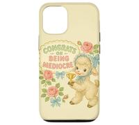 Félicitations pour Avoir été Un Agneau Vintage drôle et médiocre Coque pour iPhone 12/12 Pro