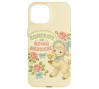 Félicitations pour Avoir été Un Agneau Vintage drôle et médiocre Coque pour iPhone 15