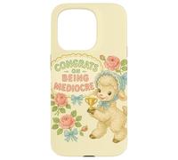 Félicitations pour Avoir été Un Agneau Vintage drôle et médiocre Coque pour iPhone 15 Pro