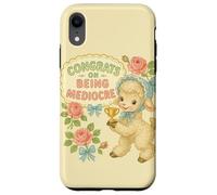 Félicitations pour Avoir été Un Agneau Vintage drôle et médiocre Coque pour iPhone XR