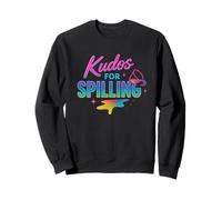 Félicitations pour Avoir renversé Funny Neon Tea Spill LGBT Pride Sweatshirt