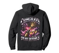 Félicitations pour ma fête de Divorce Amusante Sweat à Capuche