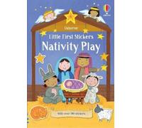 Felicity Brooks Little First Stickers Nativity Play (Poche)