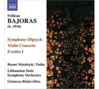 Feliksas Bajora Feliksas Bajoras: Symphony-diptych/Violin Concerto/Exodus (CD)