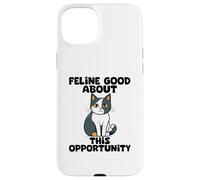 Félin Bon Amoureux des Chats Chercheur d'emploi Coque pour iPhone 15 Plus