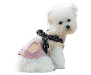 Feline Apparel - Veste Rembourrée En Peluche Résistante Aux Tempêtes Avec Sangle, Fermeture Éclair Arrière, Équipement Pour Climat Froid, Petite Créature Moyenne, Amusant Extérieur D'automne | Vêtemen