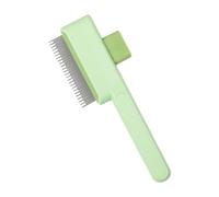 Feline Brush, Animal Undercoat Tool, Length Detangling Blade for Home Salon Pet Care Professional Grooming Kit Indoor Outdoor Use Coat Refining Module Skin Health System Support