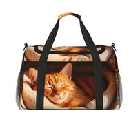 Feline Comfort Nest Sac de voyage compact résistant à l'eau pour le sport, la gym et le w nd pour homme et femme