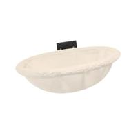 Feline Étagères pour chats Hamac mural pour dormir et jouer Lit pliable pour chat avec housse en velours 41 cm - Blanc