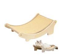 Feline-Friendly Design: Crafted to Improve Comfort, The sisal Cat Scratch | Feline-Friendly Design: Crafted to improve comfort, the sisal cat scratcher bed features a special hammock design that serv