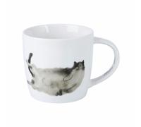 FELINE FRIENDS Gobelet 400 ml, Belly Up, porcelaine, en boîte cadeau