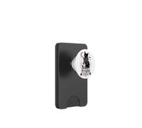 Feline Fright Night Coquette Chat Noir Halloween PopSockets PopWallet pour MagSafe