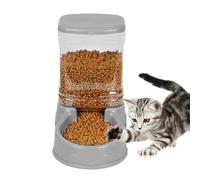 Feline Meal Station - Self-Filling Nourishment Supply for Domestic Animals | High Volume Liquid Fountain with Transparent Storage & Detachable Bowls for Canines, Rabbits, Ferrets and Hamsters