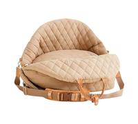 Feline Ride Pod - Secure Restraint Basket for | Moisture Guard Lining with Harness System & Padded Companion Nest for Kitten Conveyance, Truck Adventure, SUV Excursion, Outdoor Voyage