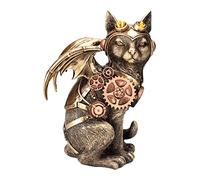 Feline Steampunk Cat Pilot Resin Figurine
