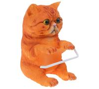 Felines Inspireds Organiseur mural en résine pour salle de bain compact Montage facile Économie d'espace