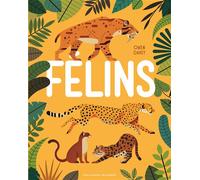 Félins - Owen Davey - Gallimard jeunesse - cartonné - Document jeunesse dès 6 ans