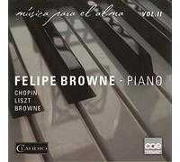 Felipe Browne Chopin/Liszt: Pieces Vol 2 (CD)