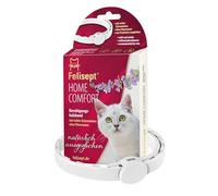Felisept Home Comfort - Calmant pour chat - Collier D’Apaisement - Anti stress chat - Avec De L'Herbe À Chat Naturelle & sans pheromones chat - Bien-Être Et Détente Pour Le Chat