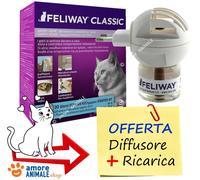 Feliway Classique → Diffuseur + Recharge 48 ML - De Phéromones pour Chat