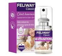 FELIWAY Classic - Spray de Phéromones pour Chat | Format 20 ml, Stress transport, Recommandé par les vétérinaires, Scientifiquement prouvé, Action ciblée