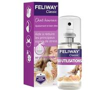 FELIWAY Classic - Spray de Phéromones pour Chat | Format 60 ml, Réduit le marquage urinaire et griffades, Idéal maison et transport, Scientifiquement prouvé