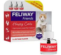FELIWAY D89440L Friends Lot de 3 flacons de 30 Jours 144 ML