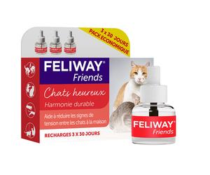 Feliway Friends Pack 3 Recharges 48ml