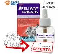 Feliway Friends → Recharge 48 ML - Se Familiariser,Harmonie Parmi I Chats Maison