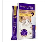 Feliway Happy Snack – Friandises apaisantes pour chats – Goût poulet – 6 x 15 g
