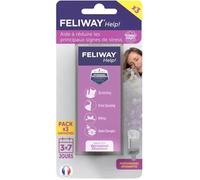 FELIWAY Help! - Anti-stress pour chat - Pack économique 3 cartouches - 3x7 jours
