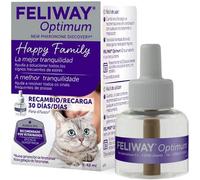 FELIWAY Optimum - Pack de 3 recharges Anti Stress Calmant - 3 X 48 ml - Pour chat
