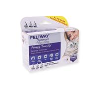Feliway Optimum Happy Family Pack 3 Recharges de 30 Jours 3x48ml