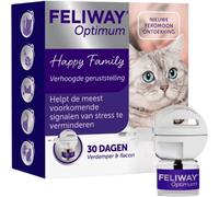 Feliway Optimum Kit de démarrage diffuseur calmant pour chat 48 ml - Aide à réduire le stress, les griffades et les marquages urinaires