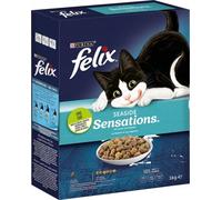 felix® 1351967002 felix® Katzen-Trockenfutter Seaside Sensations Lachs und Gemüse 1,0 kg